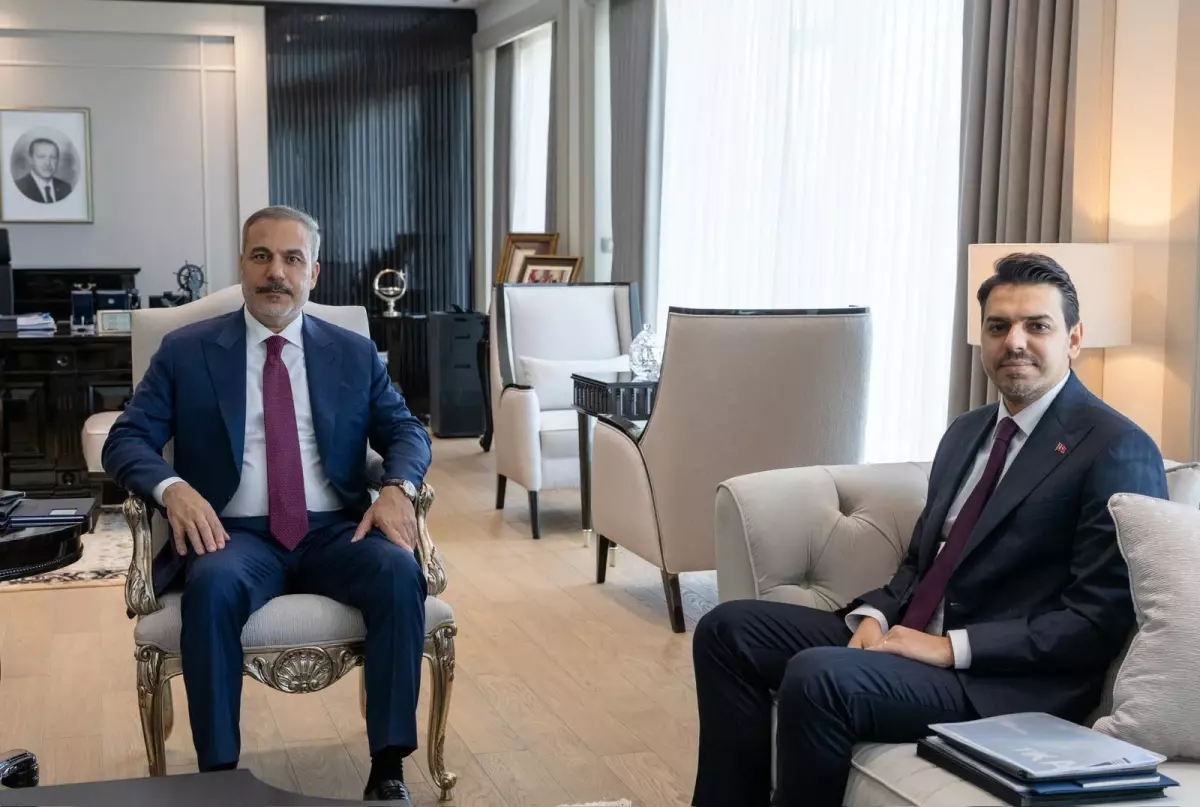 Dışişleri Bakanı Hakan Fidan, TİKA Başkanı Abdullah Eren'i Kabul Etti