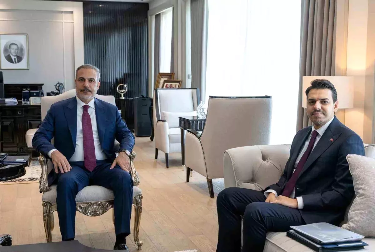 Bakan Fidan, TİKA Başkanı Eren ile görüştü