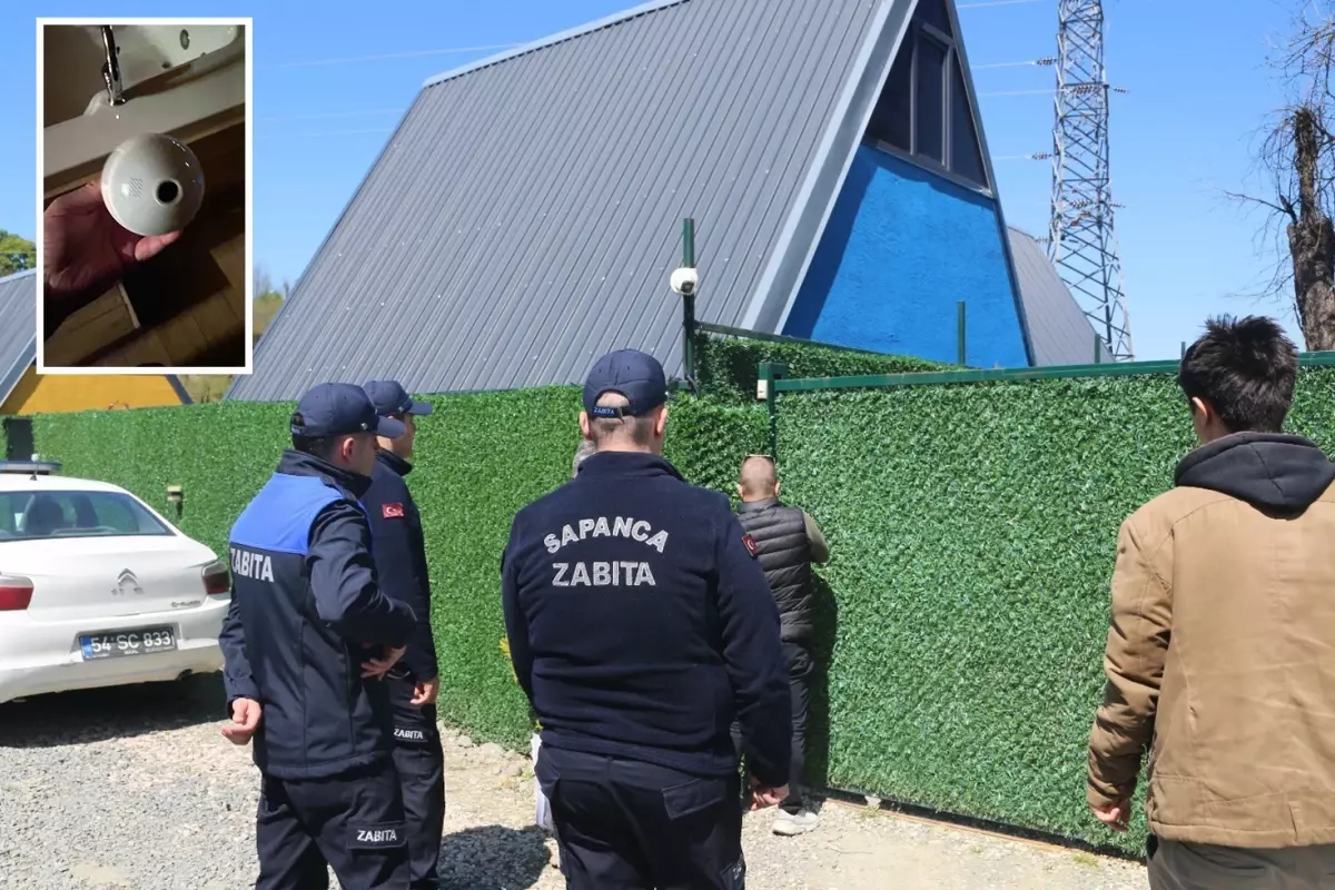 Bungalovdaki gizli kamera skandalında tahliye kararı