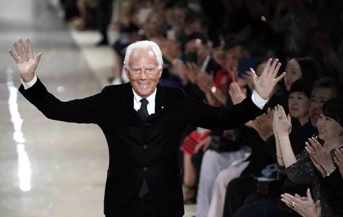 Efsanevi İtalyan Modacı Giorgio Armani 91 Yaşında Hayatını Kaybetti