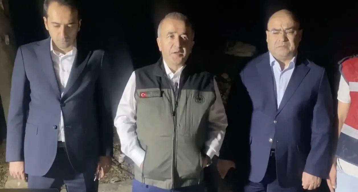 Elazığ'daki Anız Yangını Kontrol Altına Alındı