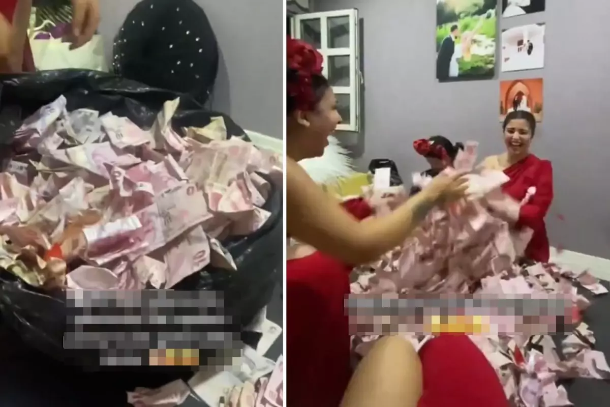 Genç kızların topladıkları bahşişe bakın! Yaptıkları iş bomba