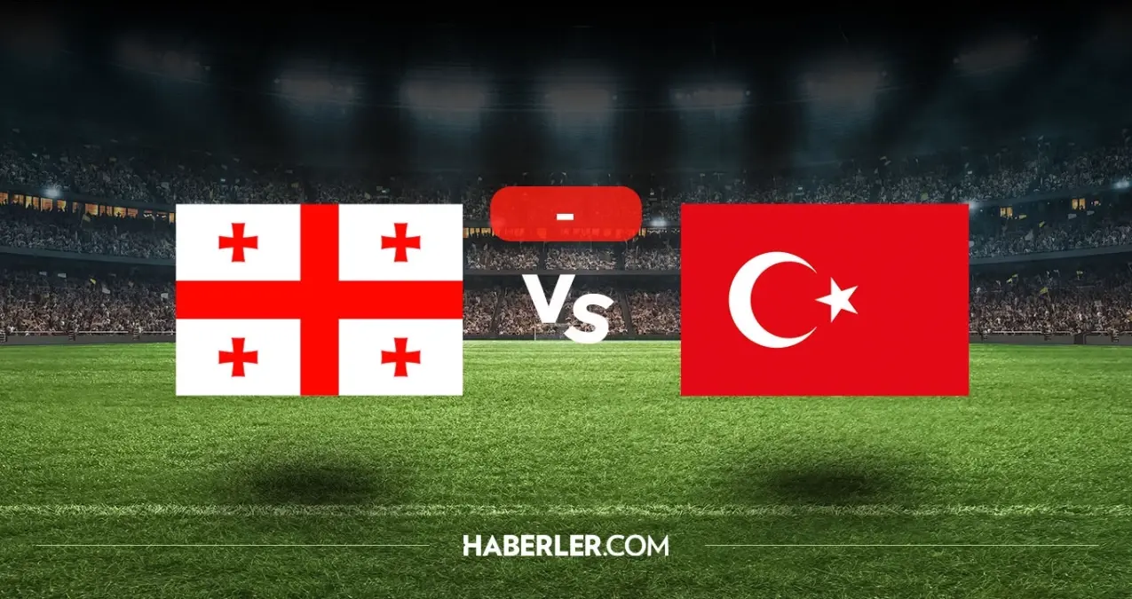 Gürcistan Türkiye maçı kaç kaç, bitti mi? MAÇ SONUCU! Gürcistan Türkiye golleri kim attı, canlı maç anlatımı!