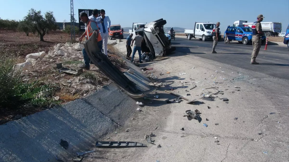 Kilis'te Zincirleme Kaza: Bir Ölü, Dört Yaralı