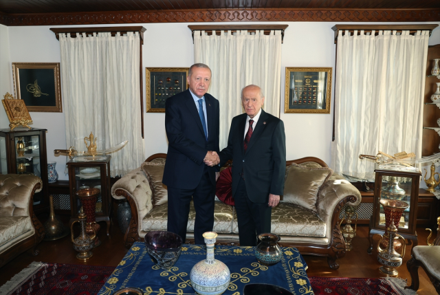 The critical meeting has started: Bahçeli hosts President Erdoğan at his home