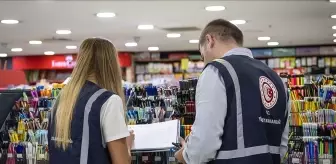 Ticaret Bakanlığı'ndan kırtasiyelere denetim! 15 milyon lira ceza kesildi