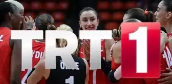 TRT 1 CANLI VOLEYBOL MAÇI İZLE: Türkiye - ABD voleybol maçı canlı şifresiz izle