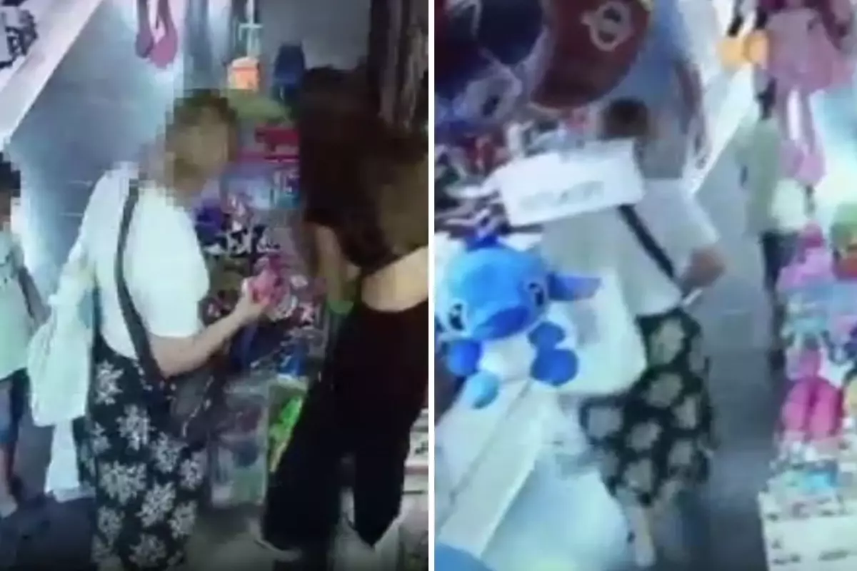 700 liralık oyuncak çalan kadın, 10 liralık da alışveriş yaptı! O anlar kameralarda