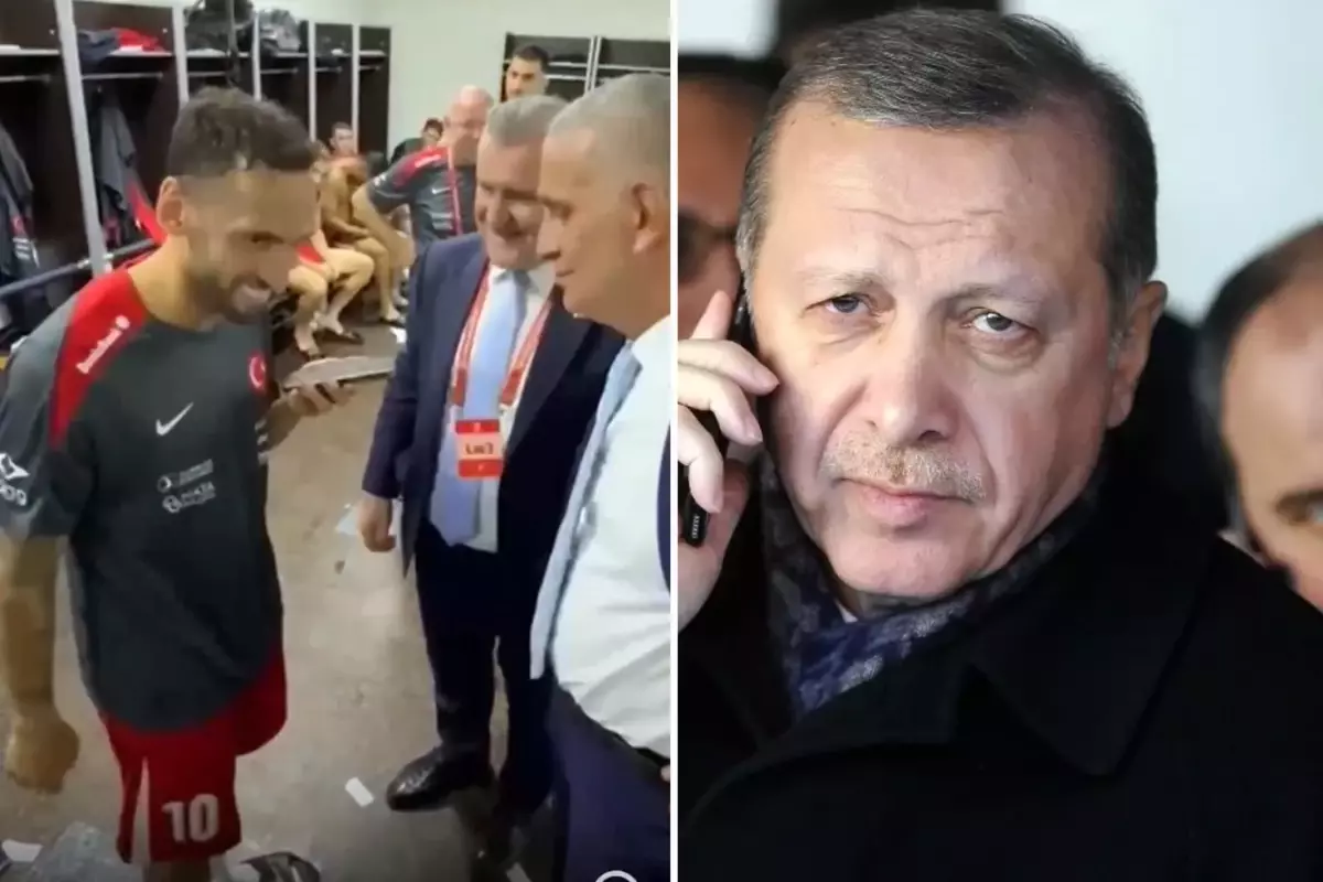 Maç biter bitmez aradı! Erdoğan'dan Hakan Çalhanoğlu'nu terleten uyarı