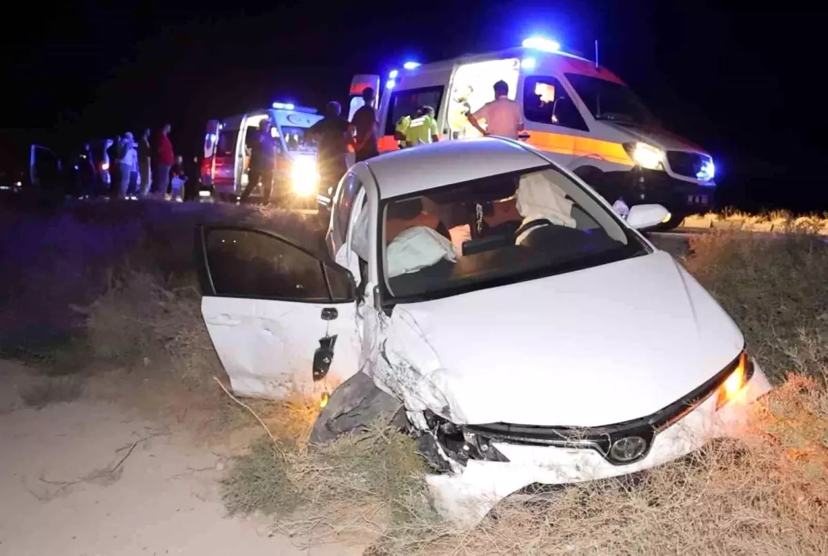 Aksaray'da Trafik Kazası: 4 Yaralı