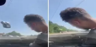 Arızayı bulmak için ustayı motorun içine bindirdi, kaput açık ilerledi! İşte o anlar