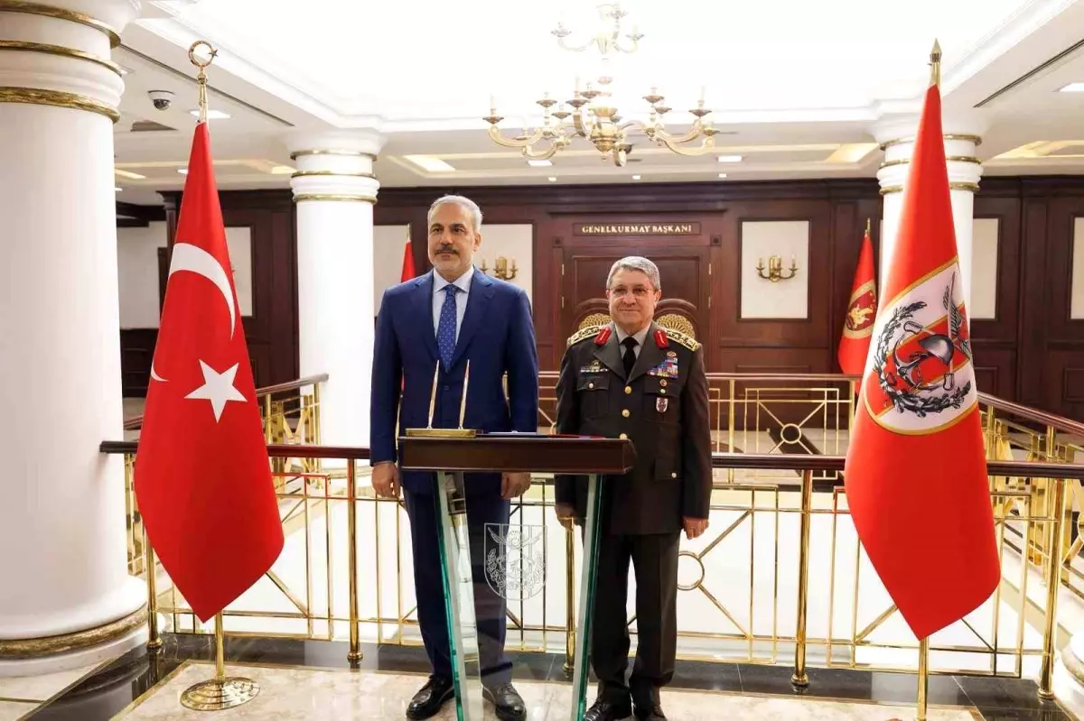 Bakan Fidan'dan, Bakan Güler'e ziyaret