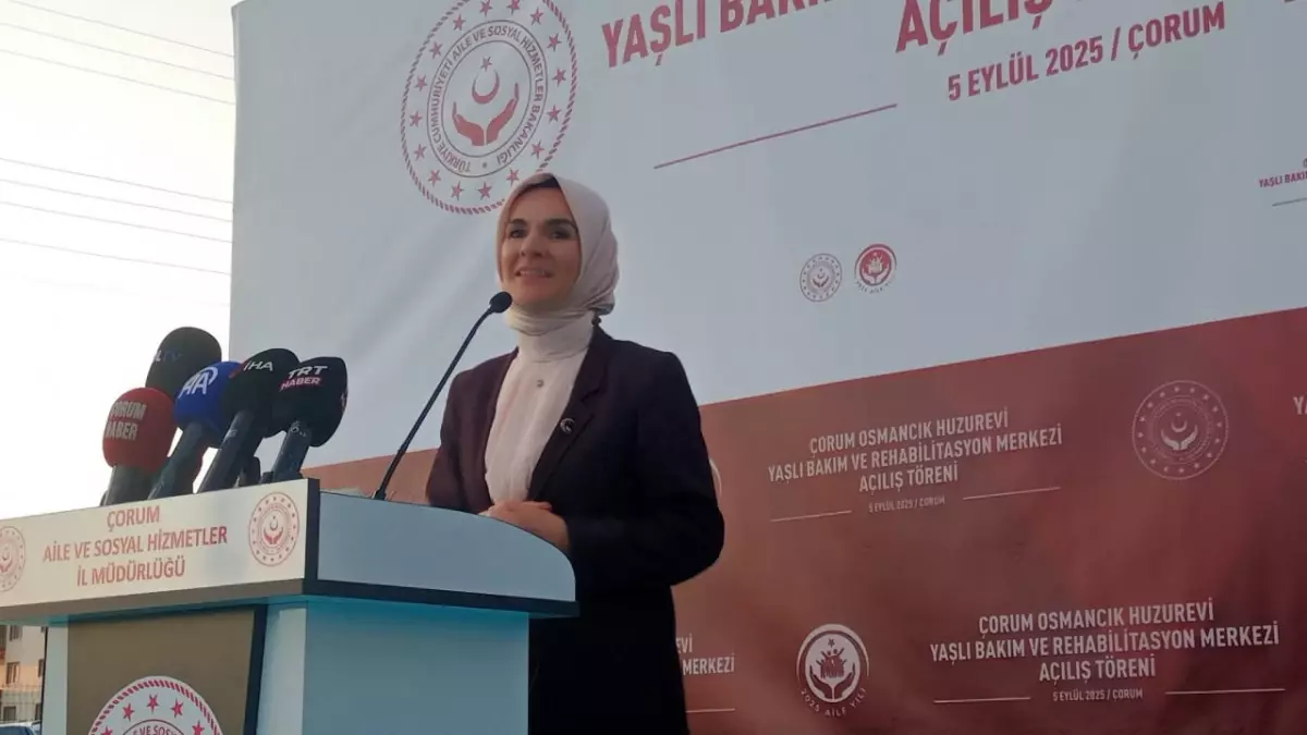 Bakan Göktaş: Türkiye'de 29 Bin 615 Yaşlı Rehabilitasyon Hizmeti Alıyor