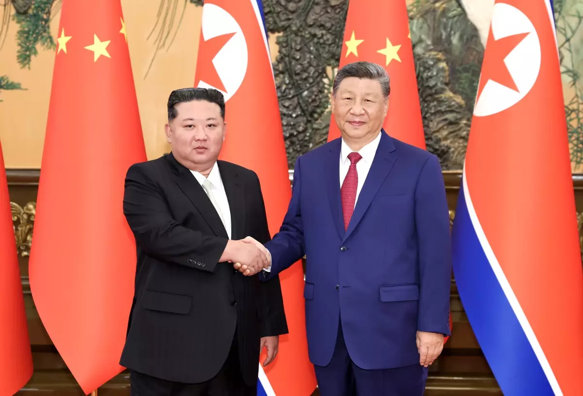 Xi Jinping ve Kim Jong-un'dan İkili İlişkilerin Geliştirilmesi Vurgusu