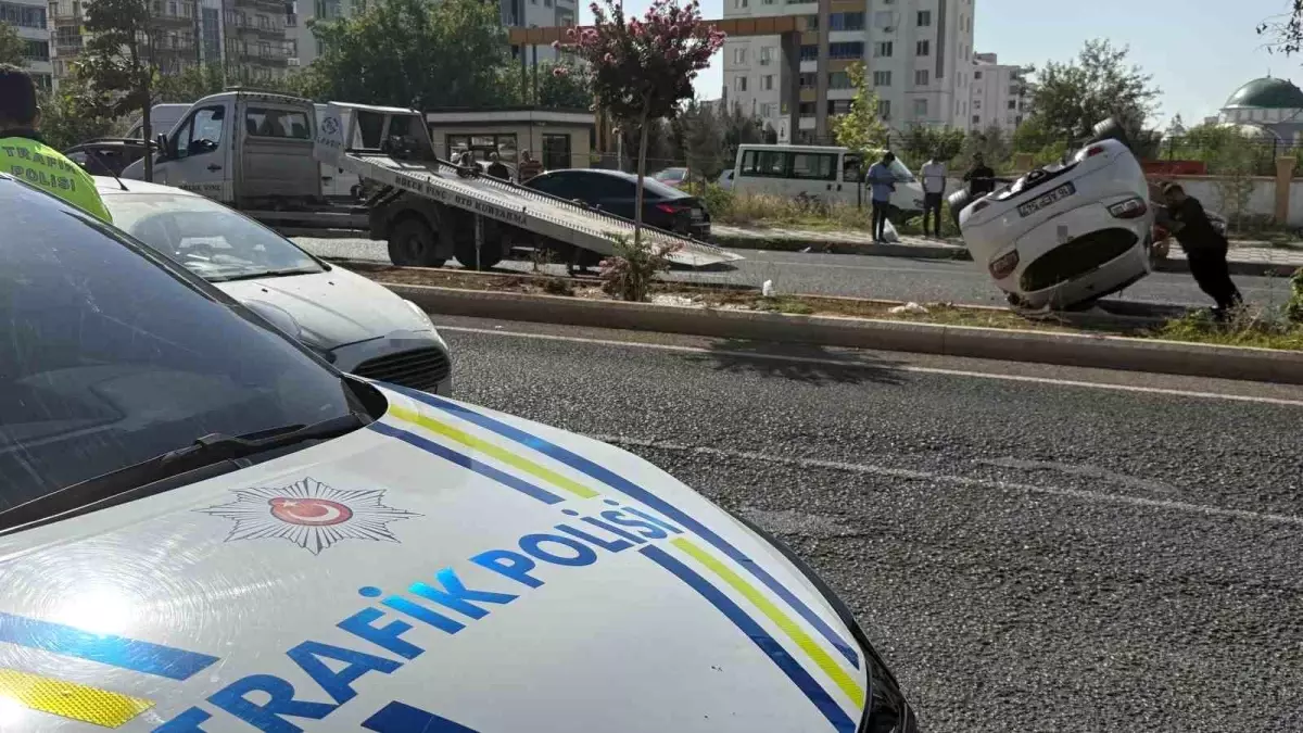 Diyarbakır'da Trafik Kazası: 1 Yaralı
