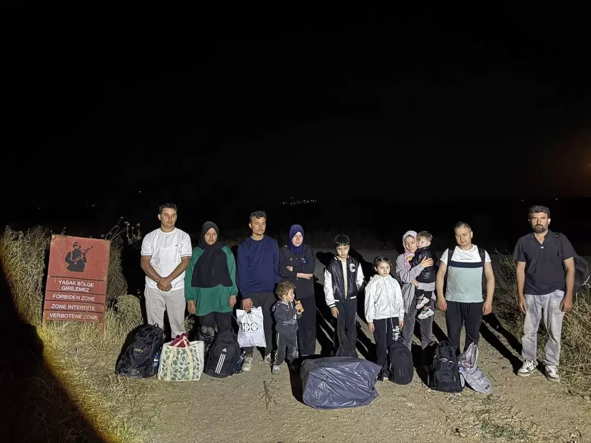 Edirne'de 20 Kaçak Göçmen Yakalandı