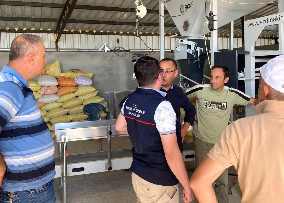 Emet İlçe Tarım Müdürlüğü'nden Selektör Tesisine İnspeksiyon