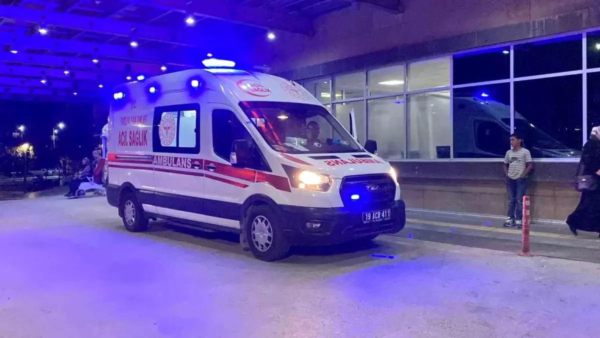 Çorum'da Akraba Kavgası: Bir Kişi Bıçakla Yaralandı
