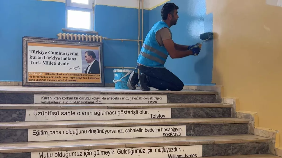 Denetimli Serbestlik Hükümlüleri Okulları Yeniliyor