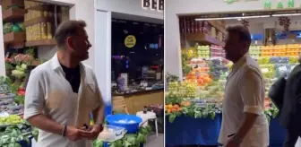 Manav alışverişine çıkan Okan Buruk: İyiyiz, her şey yolunda