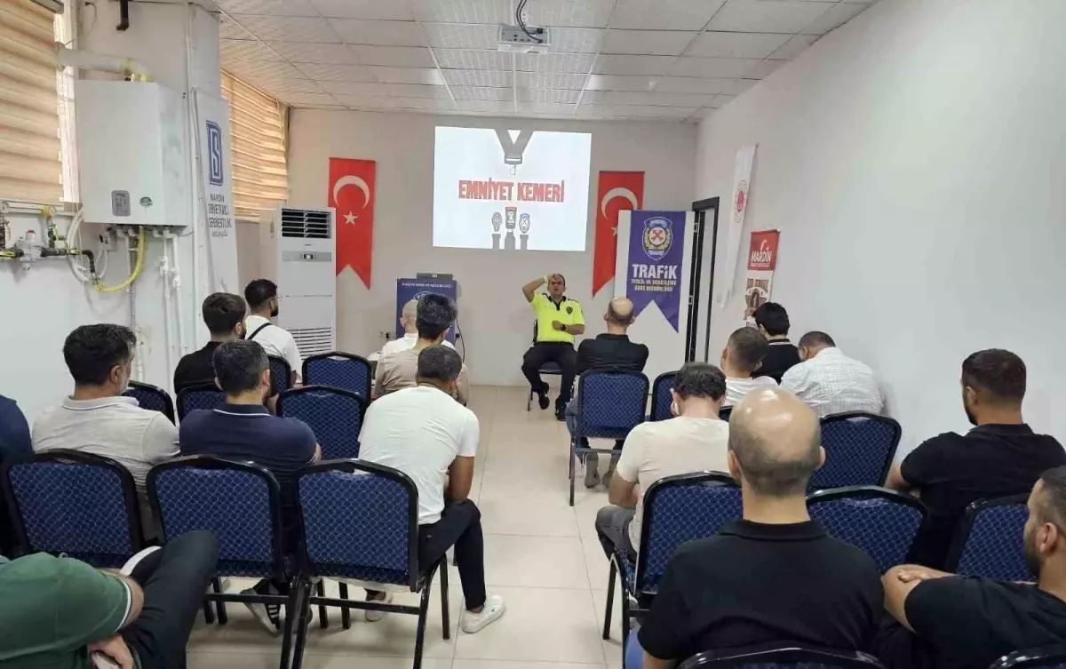 Mardin'de Denetimli Serbestlik Kapsamında Trafik Semineri Düzenlendi