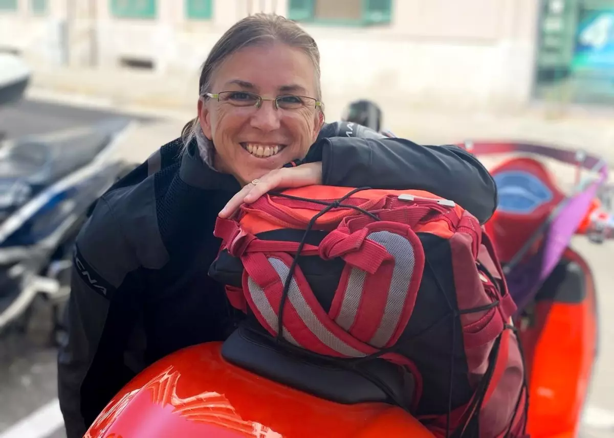 Prof. Dr. Lale Dilbaş, 60. Yaşını Motosikletle Avrupa Turu ile Kutladı