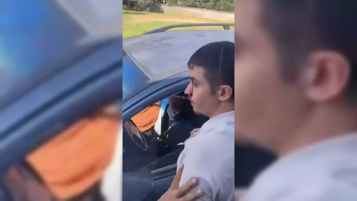 Belediye Otobüsü Şoförü Trafikte Darp Edildi