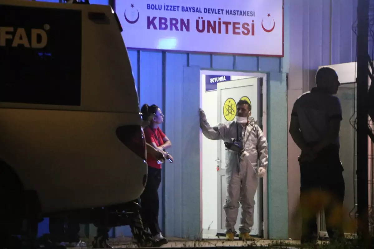Bolu'da Kimyasal Gazdan Etkilen 9 Polis Taburcu Oldu