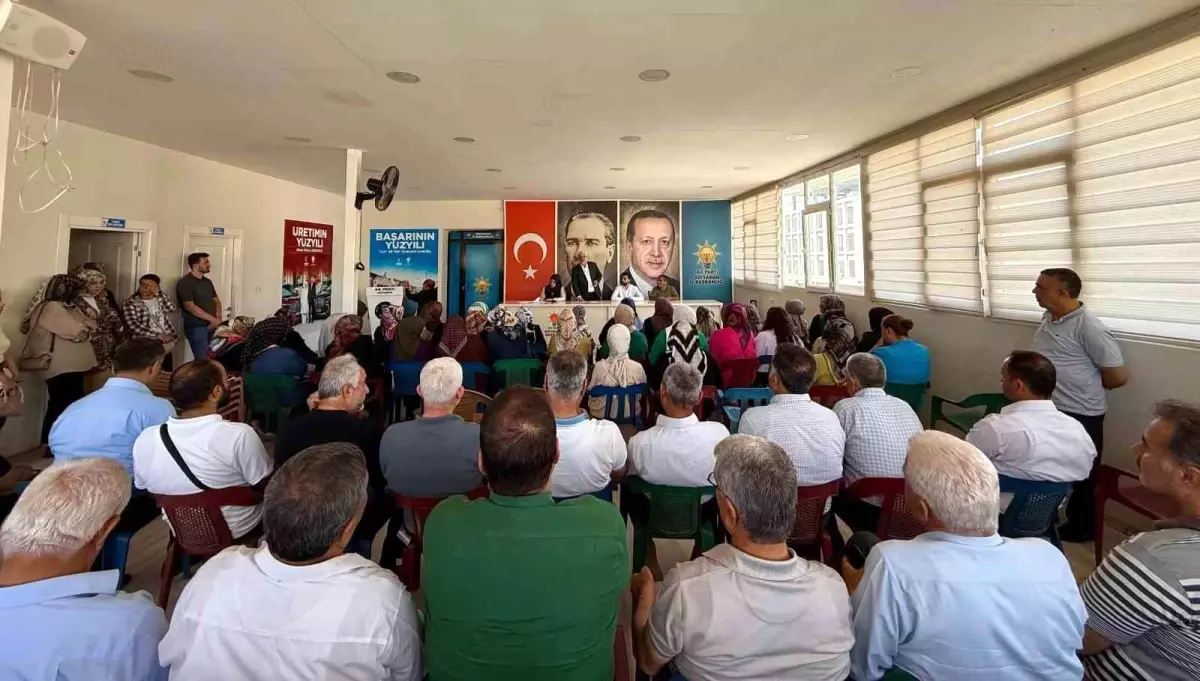 AK Parti Adıyaman'da Vizyoner Saha Çalışması