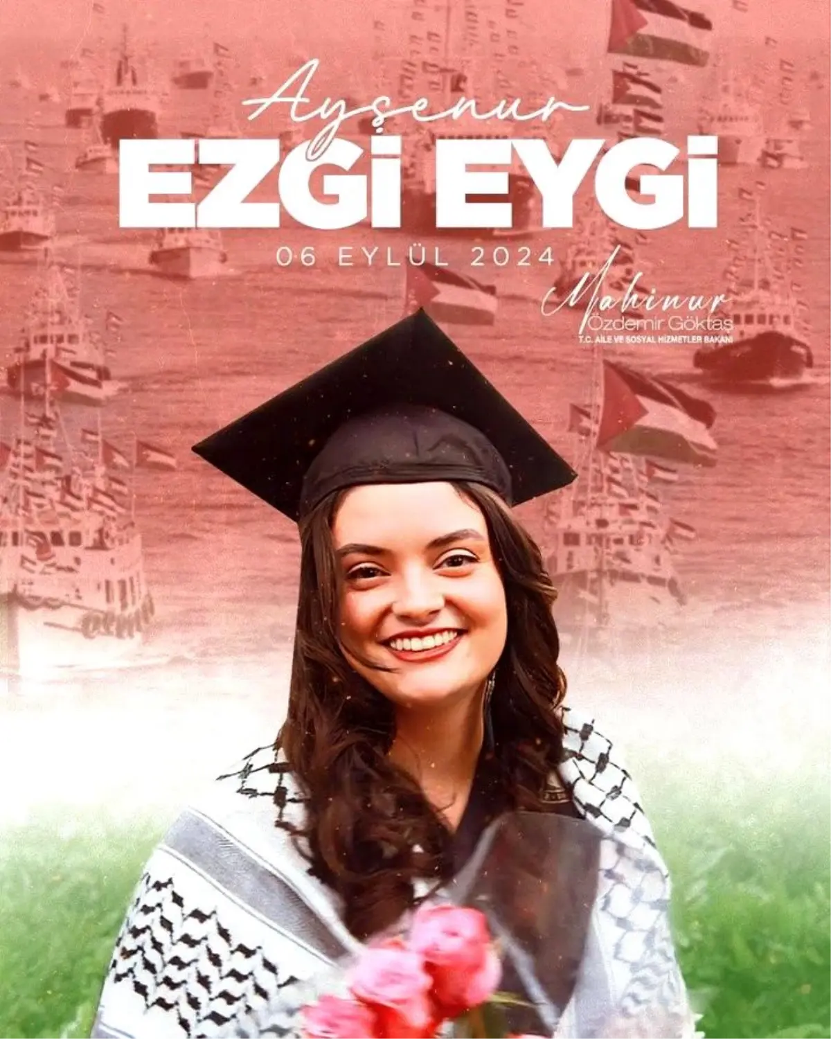 Bakan Göktaş, Ayşenur Ezgi Eygi'yi Andı