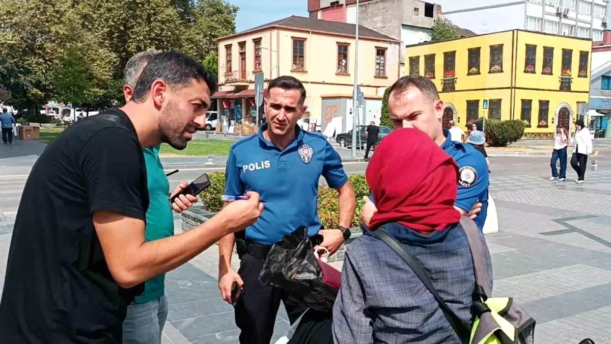 Samsun'da Bırakılan Çanta Polisi Alarma Geçirdi