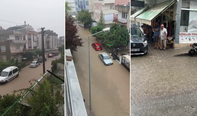 bursa yi saganak vurdu evleri su basti sular 19019756 203 m