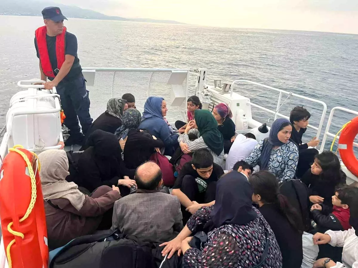 İzmir'de Düzensiz Göçmen Operasyonu: 81 Yakalandı