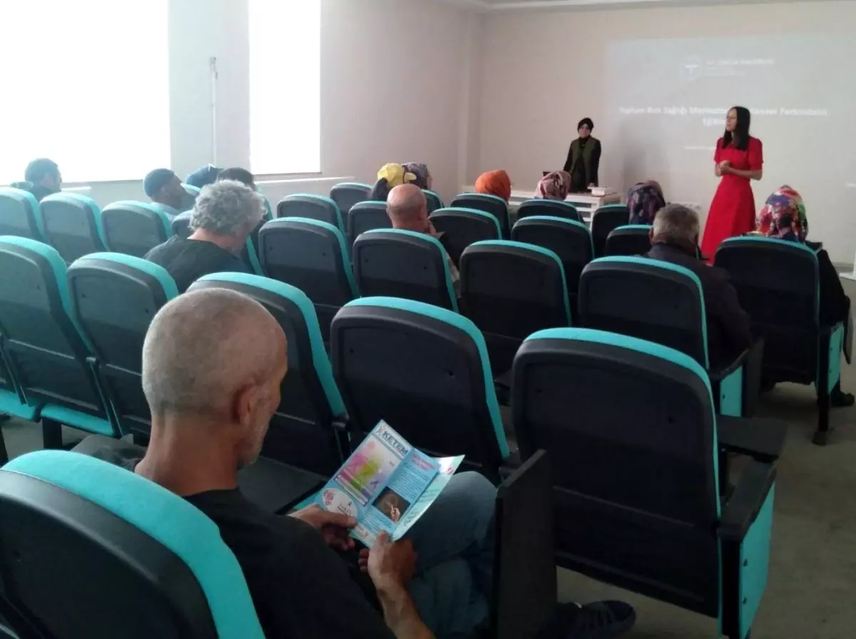 Bayburt'ta Kanser Farkındalık Eğitimi Düzenlendi