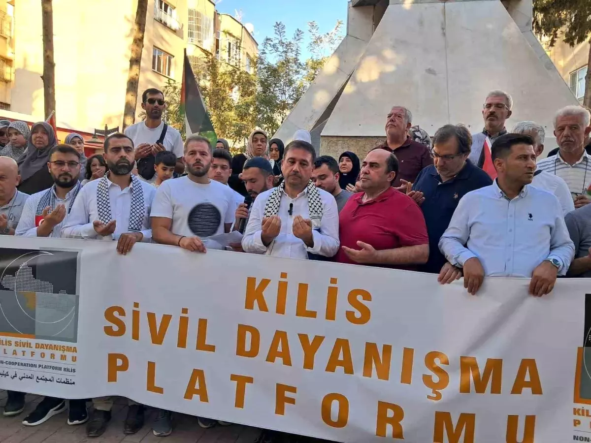 Kilis'ten Gazze'ye destek çağrısı
