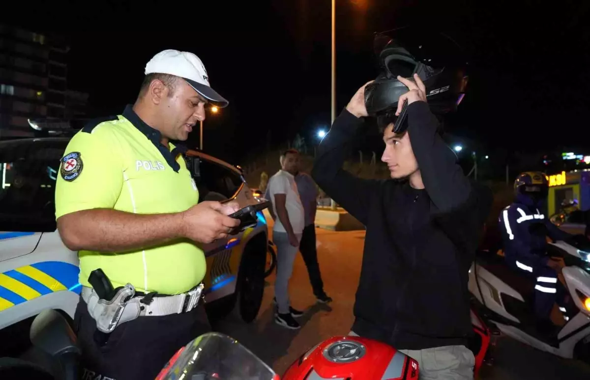 Kırıkkale'de Motosiklet Denetimleri: Kask Kullanımı Artıyor