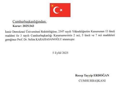 Marmara Üniversitesi'nin yeni rektörü Mehmet Emin Okur oldu