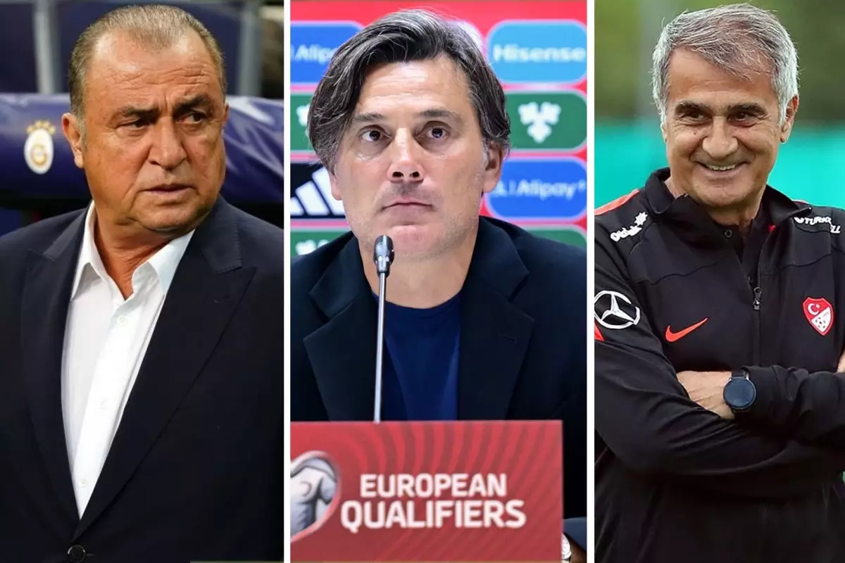Montella, Fatih Terim ve Şenol Güneş'i solladı