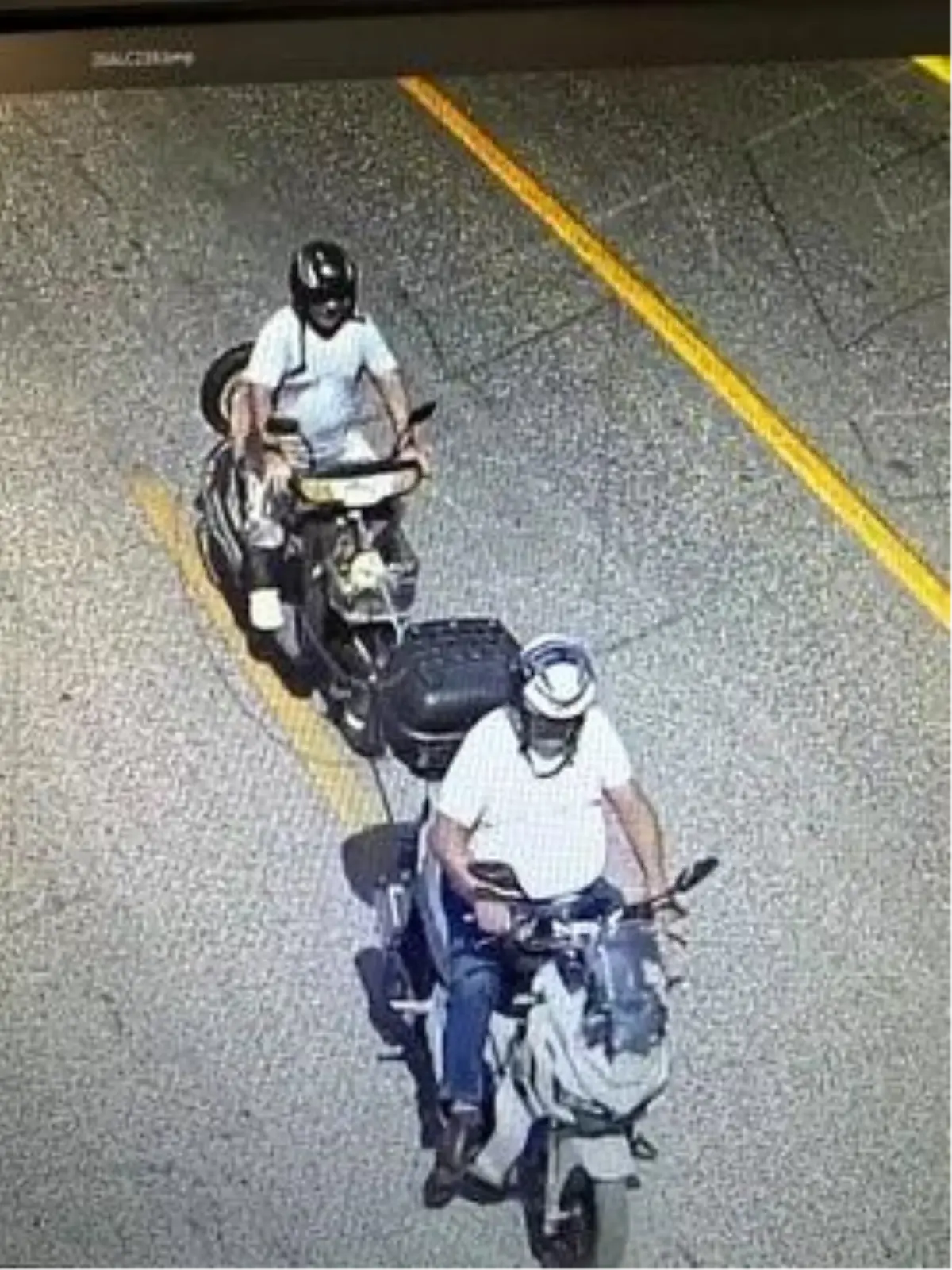 Denizli'de İple Motosiklet Taşıyan Sürücüye Ceza