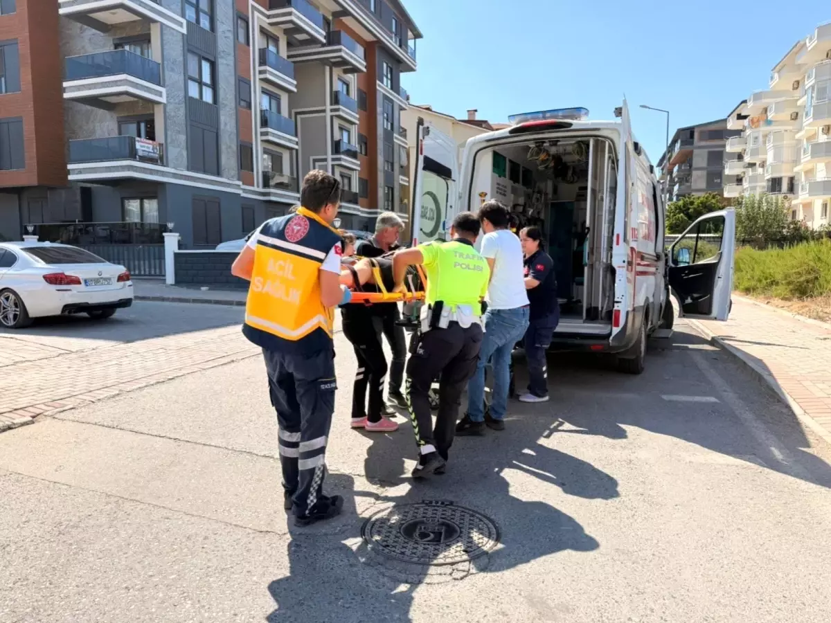 Gazipaşa'da Motosiklet Kazası: Bir Yaralı