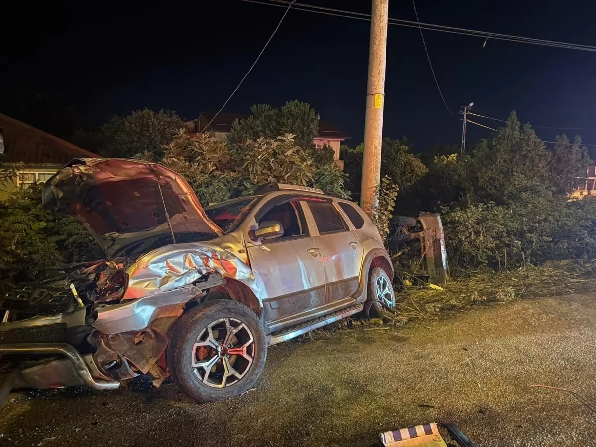 Samsun'da Trafik Kazası: 1 Ölü, 2 Yaralı