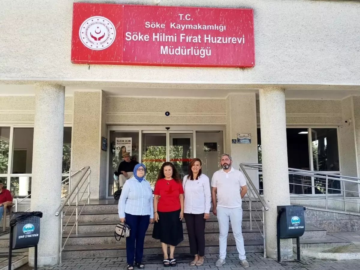 Söke'de Huzurevi Sakinlerine Kuaförlük Hizmeti