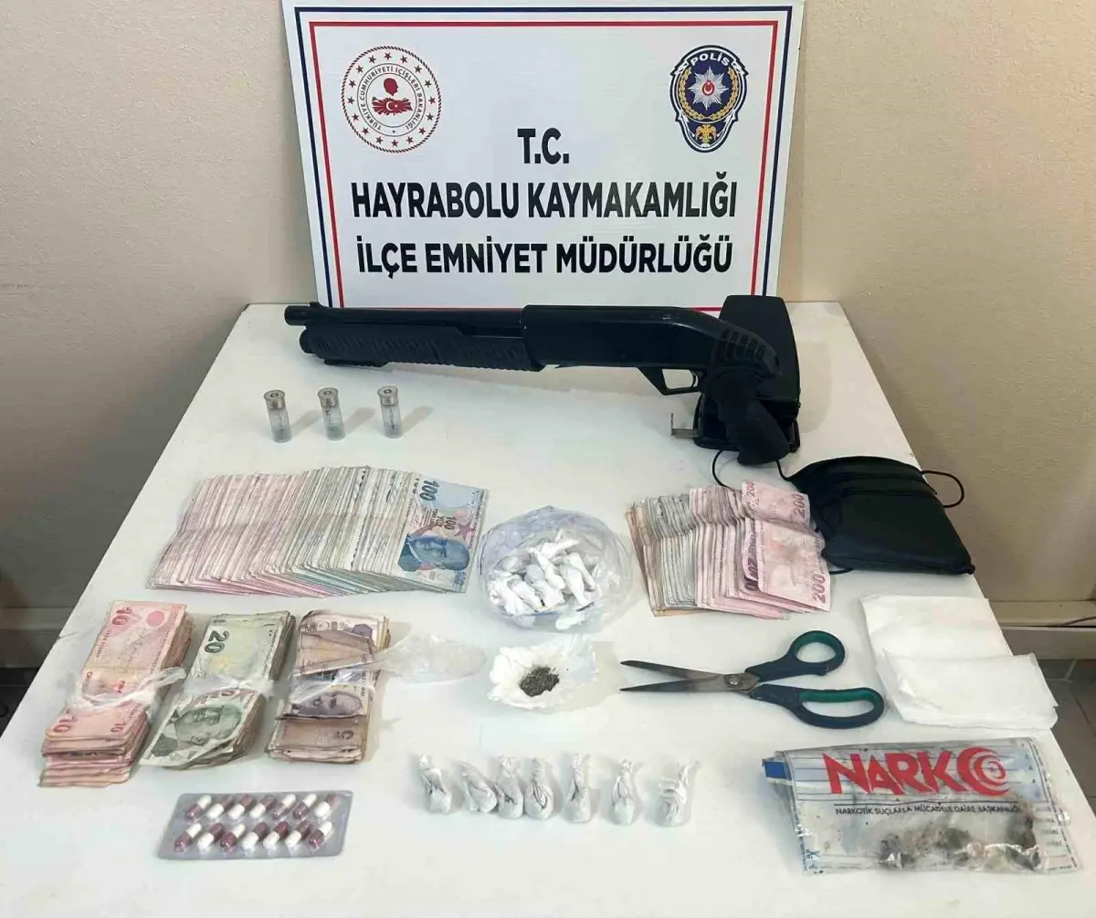 Tekirdağ'da Uyuşturucu Operasyonu: 7 Gözaltı