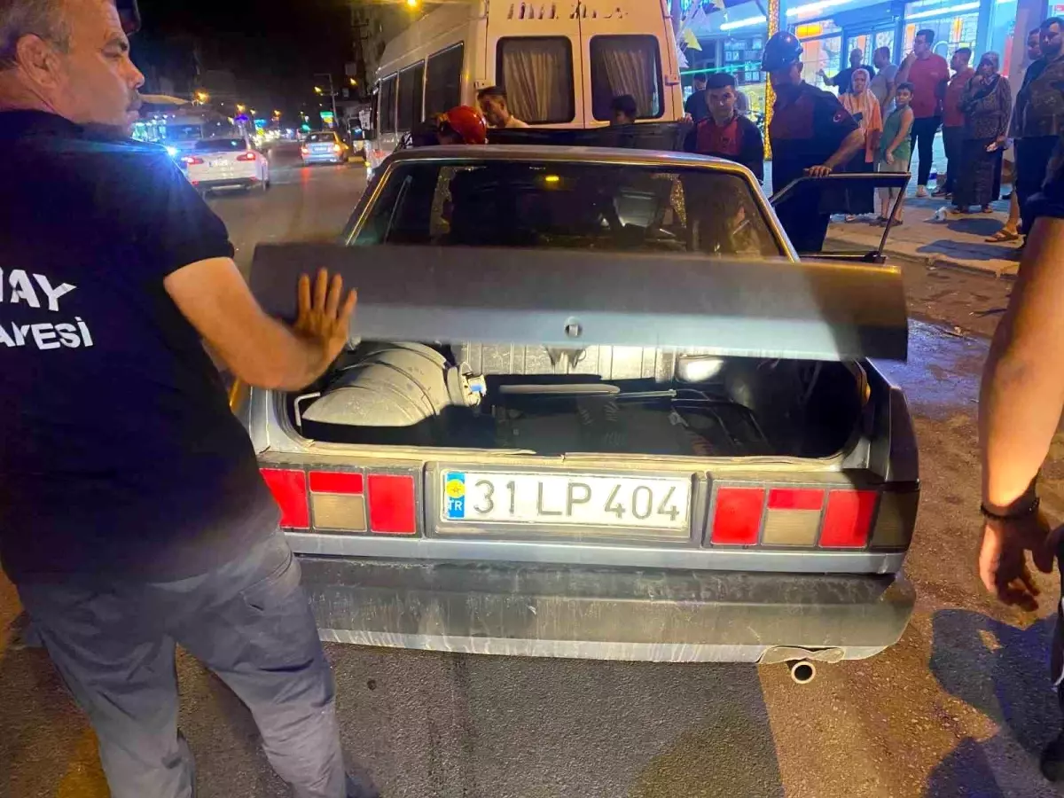 Hatay'da Trafik Kazası: 4 Yaralı