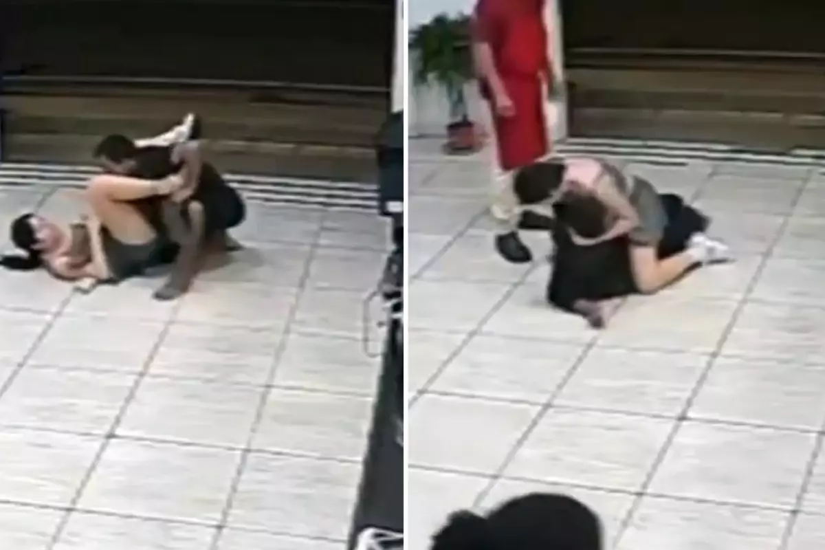 Ülke bu görüntüleri konuşuyor! Genç kadın hırsıza geçit vermedi