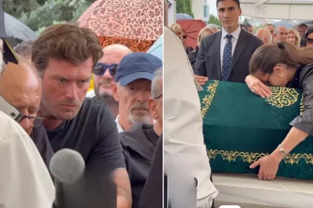 Farewell to businessman Halit Yukay! His close friend Kıvanç Tatlıtuğ was overcome with tears