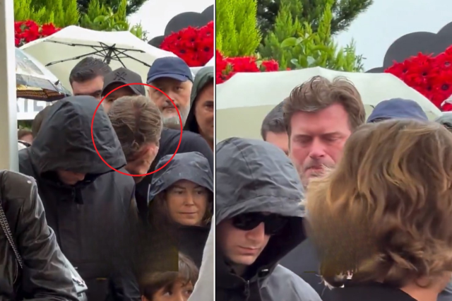 A funeral ceremony was held for famous businessman Halit Yukay