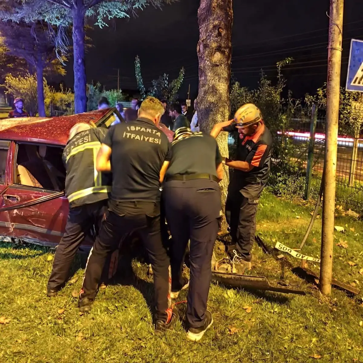 Isparta'da Otomobil Kazası: Sürücü Hayatını Kaybetti