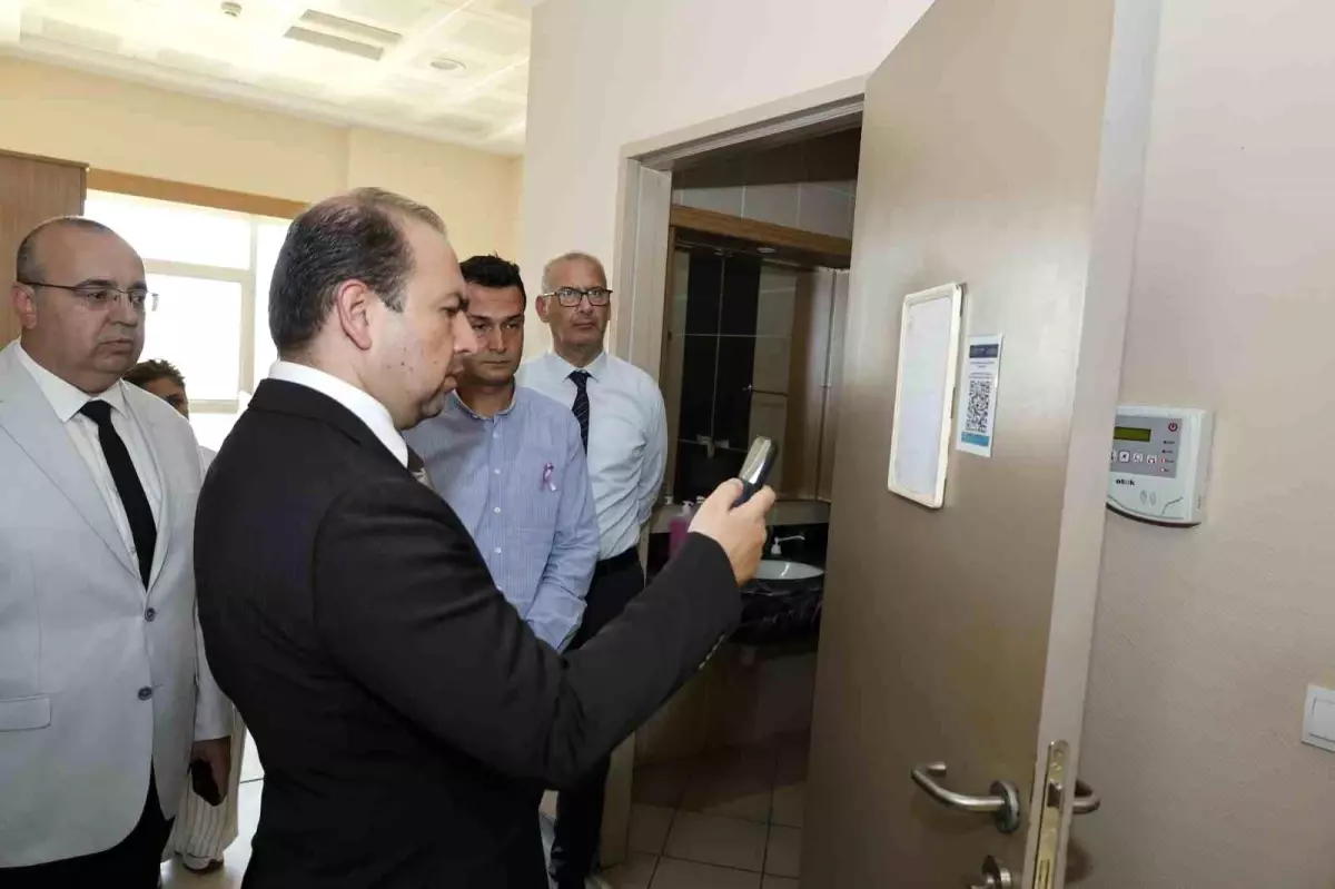 Aydın'da QR Kod Temizlik Uygulaması Başladı