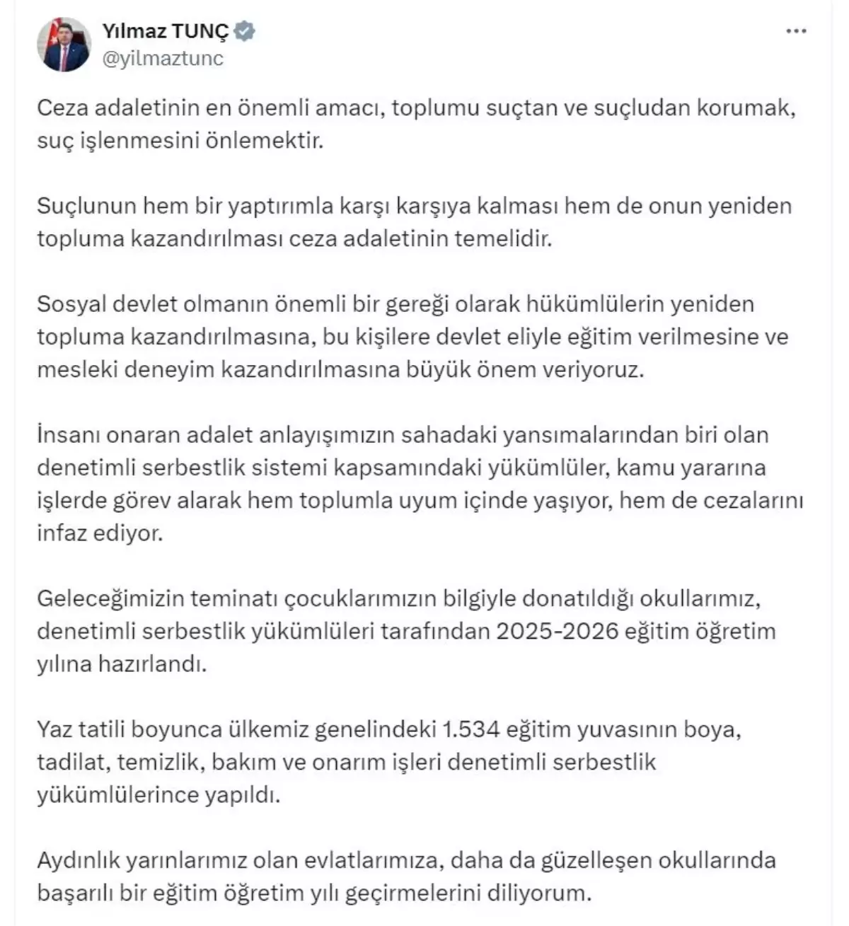 Denetimli Serbestlik Yükümlüleri Eğitim Kurumlarını Hazırladı